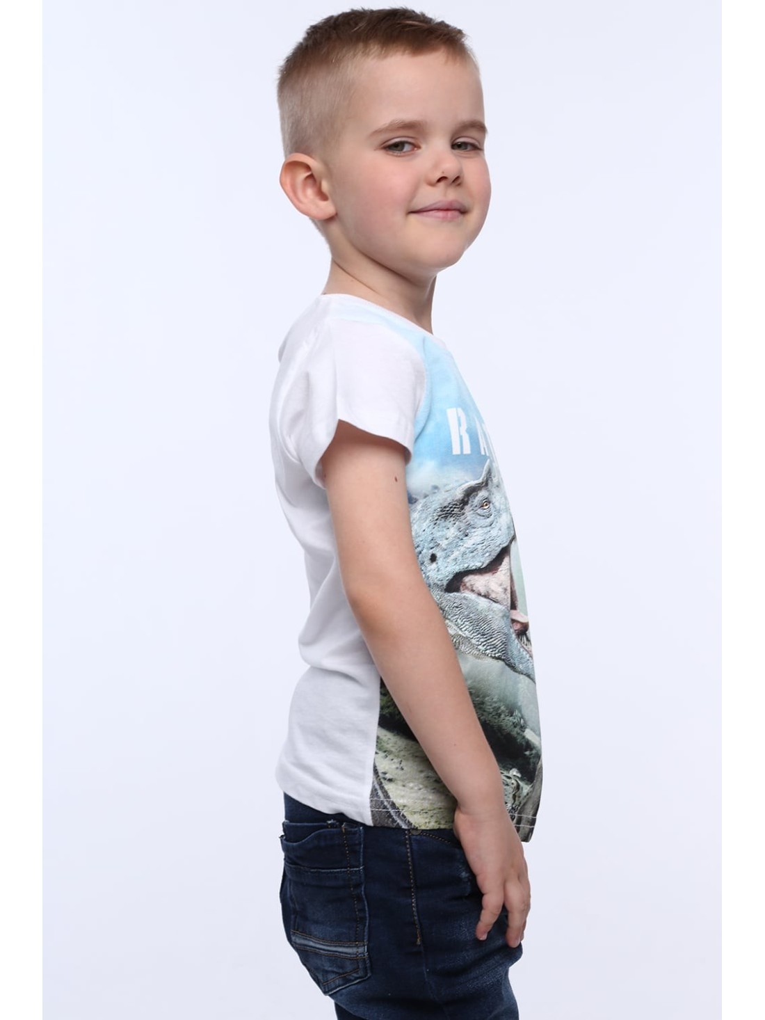 Dinosaurier-T-Shirt für Jungen NDZ4510 – Online-Shop – Boutique